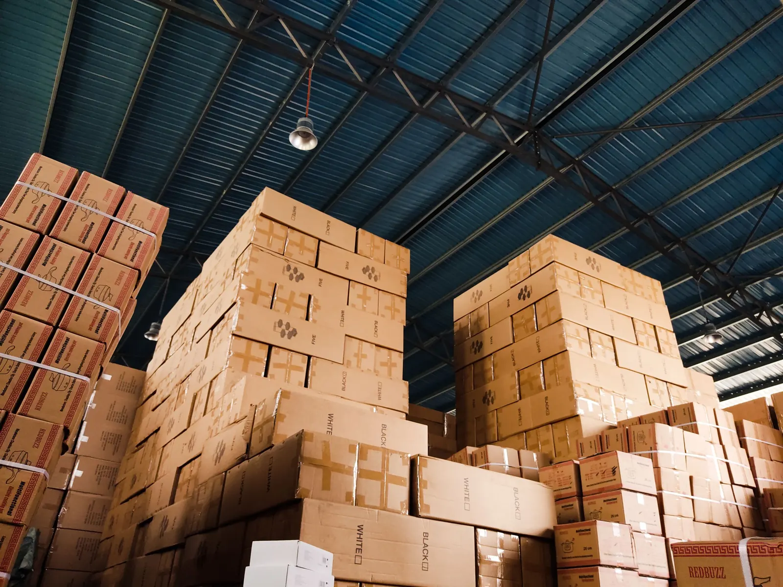 Product stocked and ready to ship